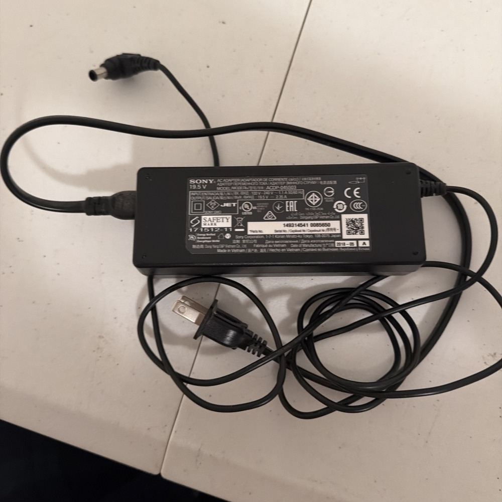 SONY ACDP-045S03 19.5V 2.35A 45W AC Adapter Power Cord